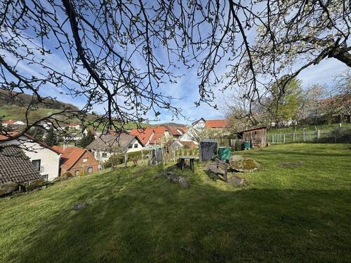 auf dem separaten Gartengrundstück - 