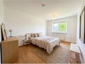 Schlafzimmer - digitales Staging - 