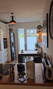 Küche Blick in Innenhof - 