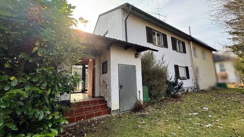 Rückansicht - 4 Zimmer Doppelhaushälfte zum Kaufen in München