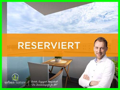 Titelbild - Wohnen in der Rostocker Hafencity mit Balkon und Panorama auf die Warnow