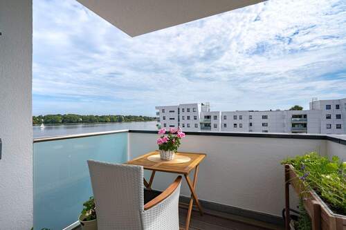 Balkon mit Warnowblick - 