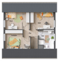 Flair 110 - Grundriss Dachgeschoss - 