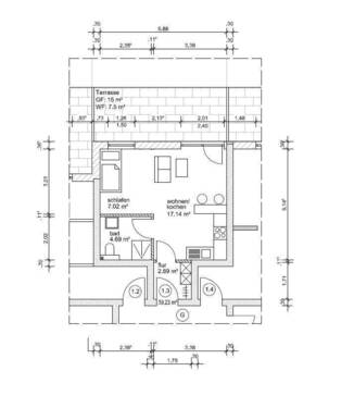 Wohnung Nr. 1.3 - 