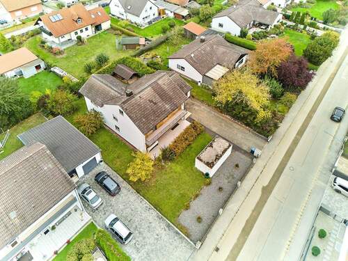 EFH Geiselhöring Ansicht oben II - 7 Zimmer Mehrfamilienhaus, Wohnhaus zum Kaufen in Geiselhöring