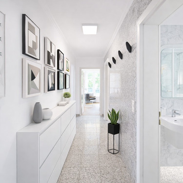 Flur (Einrichtungsbeispiel KI generiert) - 