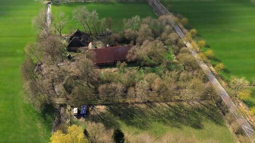 Luftaufnahme - Einfamilienhaus mit 150,00 m&sup2; in Ovelgönne zum Kaufen