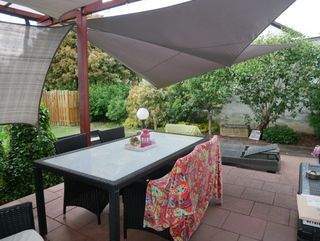 Teilüberdachte Terrasse - 