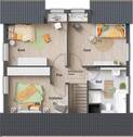 Flair 113 - Grundriss Dachgeschoss - 