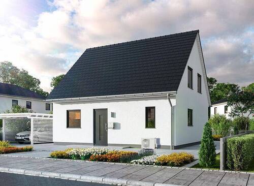 Flair 113 - Straßenansicht - 4 Zimmer Einfamilienhaus in Marlishausen