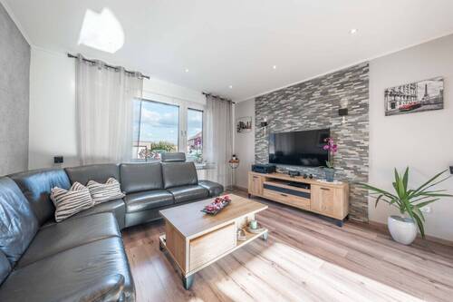 Der offene Wohn-/Essbereich - 5 Zimmer Einfamilienhaus zum Kaufen in Bramsche