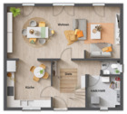 Flair 125 - Grundriss Erdgeschoss - 
