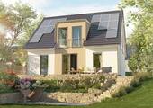 Flair 125 - Gartenansicht - 4 Zimmer Einfamilienhaus zum Kaufen in Marlishausen