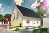 Flair 125 - Straßenansicht - Einfamilienhaus mit 136,00 m² in Marlishausen zum Kaufen