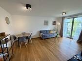 Wohnzimmer - 2 Zimmer Etagenwohnung zur Miete in Schönefeld