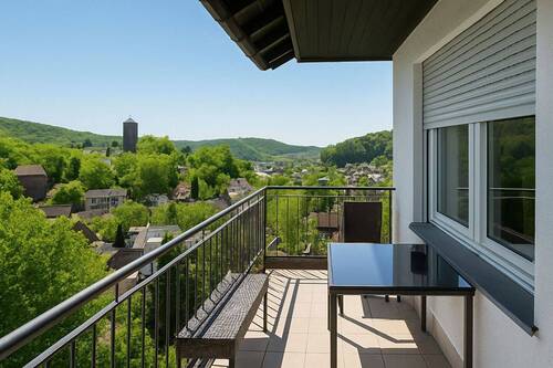 Balkon - Frisch renoviert 3 Zimmer, Balkon & Naturblick in Ortenberg-Lißberg zu vermieten