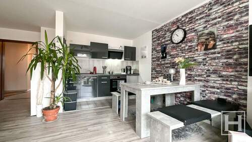 Moderne Einbauküche - 2 Zimmer Etagenwohnung zum Kaufen in Wahlstedt