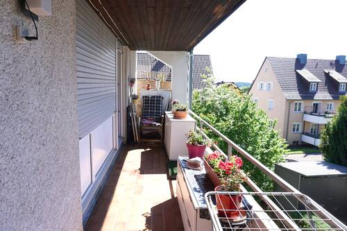 Balkon - 3 Zimmer Etagenwohnung in Freudenstadt