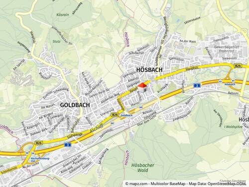 Lage in der Gemeinde - 
