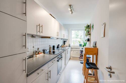 Küche - 2 Zimmer Etagenwohnung zum Kaufen in München
