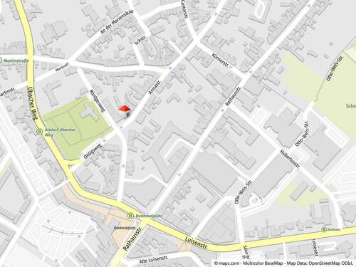 Geolyzer Kartenausschnitt - 