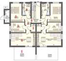 Grundriss Whg.1, EGre rot markiert - 