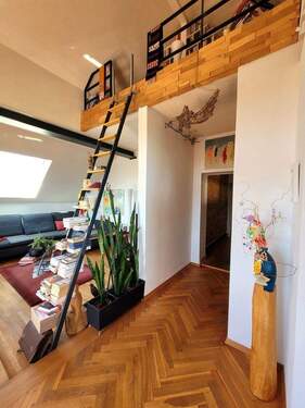 Wohnen mit Bücher-Empore - 
