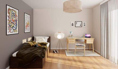 Zweites Kinderzimmer - Etagenwohnung mit 97,80 m² in Düsseldorf zum Kaufen