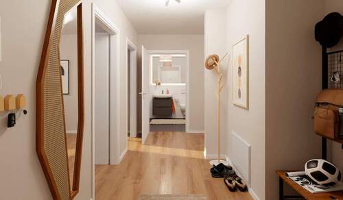 Flur in der Eigentumswohnung - 