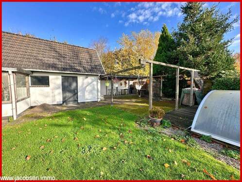 2. Terrasse - Einfamilienhaus mit 164,80 m&sup2; in Tarp zum Kaufen