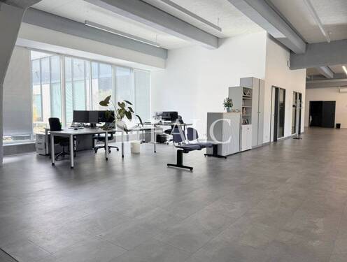 Loft 1_Großraumfläche - Helle und weitläufige Bürofläche mit effizienter Raumaufteilung