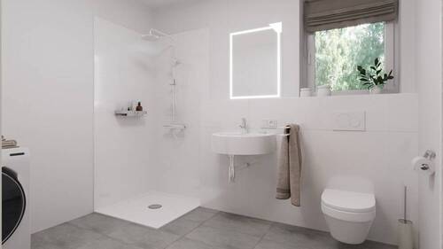 Digitales Staging - Badezimmer - 