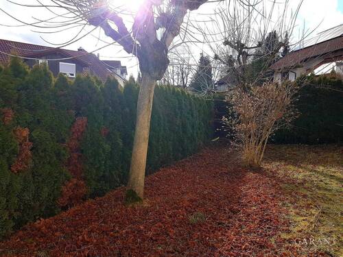 Garten seitlich - 2 Zimmer Terrassenwohnung in Erlenbach