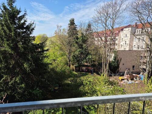 Blick vom Balkon - 