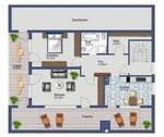 Obergeschoss Grundriss - 