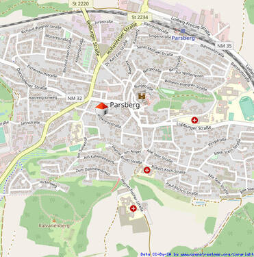 Stadtplanausschnitt - 