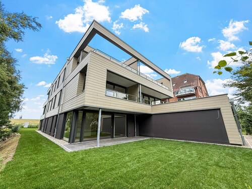 Rückansicht-Whg.01 - Luxus, Lage, Meer. Ferienwhg, Familienglück oder Investment. Sie haben die Wahl! Schlüsselfertig.