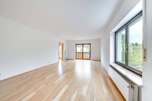 Wohnzimmer - Etagenwohnung mit 91,00 m&sup2; in München zum Kaufen