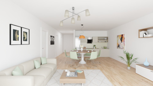 Wohnen - 3 Zimmer Terrassenwohnung zum Kaufen in Achim