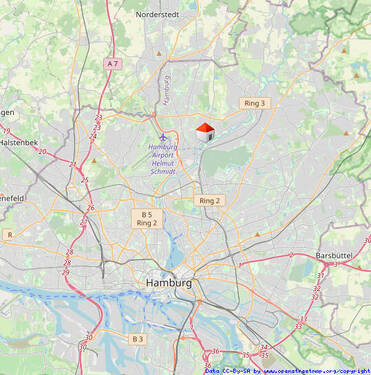 Lage in Hamburg - 
