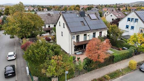 Luftbild - 4 Zimmer Doppelhaushälfte zum Kaufen in Wennigsen / Bredenbeck am Deister