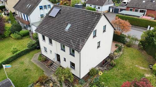 Luftbild - 4 Zimmer Doppelhaushälfte in Wennigsen / Bredenbeck am Deister