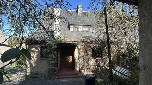 Rückansicht - 6 Zimmer Doppelhaushälfte in Rodewisch