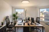 Beispiel Büro mit zwei Schreibtischen - 