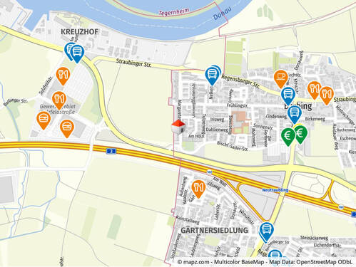 Geolyzer Kartenausschnitt - 