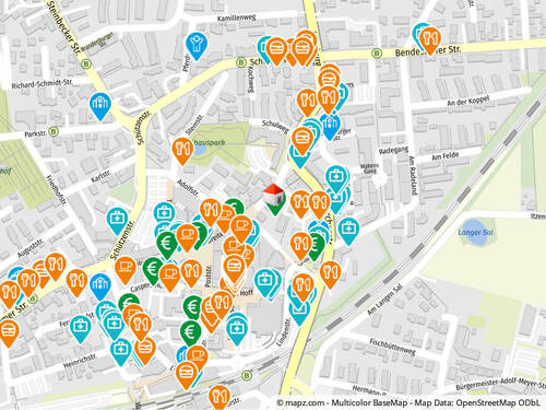 Geolyzer Kartenausschnitt - 