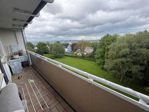 Fernblick vom Balkon - 