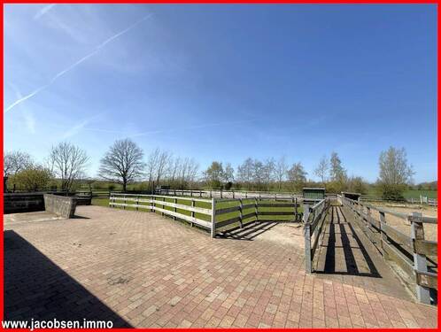 Putzplatz mit Paddock und Reitplatz - Einfamilienhaus mit 222,00 m&sup2; in Klappholz zum Kaufen
