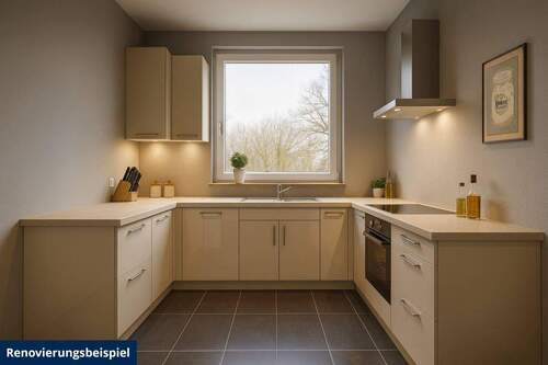 Renovierungsbeispiel Küche - 