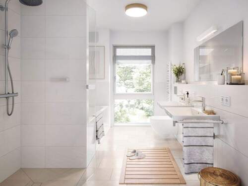 unverbindliche Badvisualisierung - Etagenwohnung mit 50,70 m² in Kirchzarten zum Kaufen